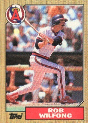1987 Topps Baseball Cards      251     Rob Wilfong